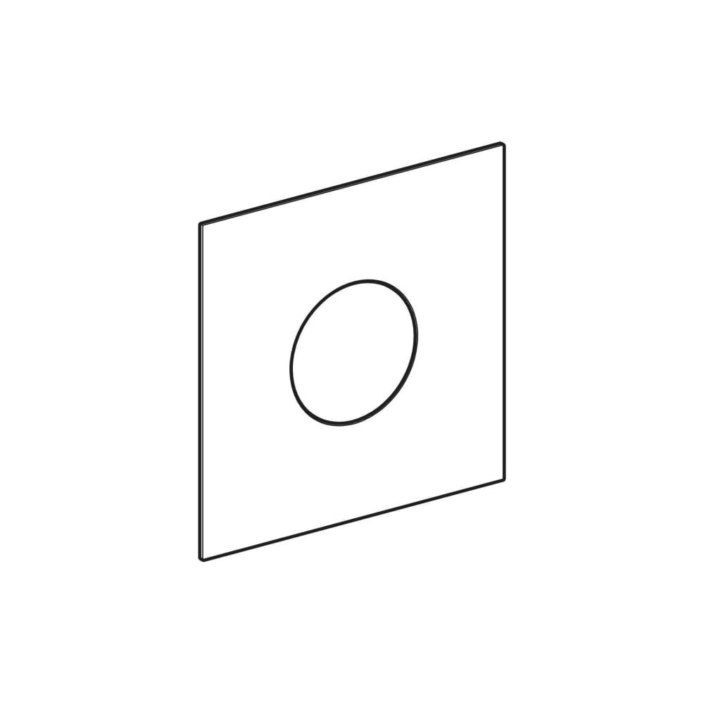 Geberit Betätigungsplatte für Urinalsteuerungen Typ 40, rund, 12,5x12,5x0,4cm, Weiß,... GEBERIT-246120SI1 4064746043642 (Abb. 3)