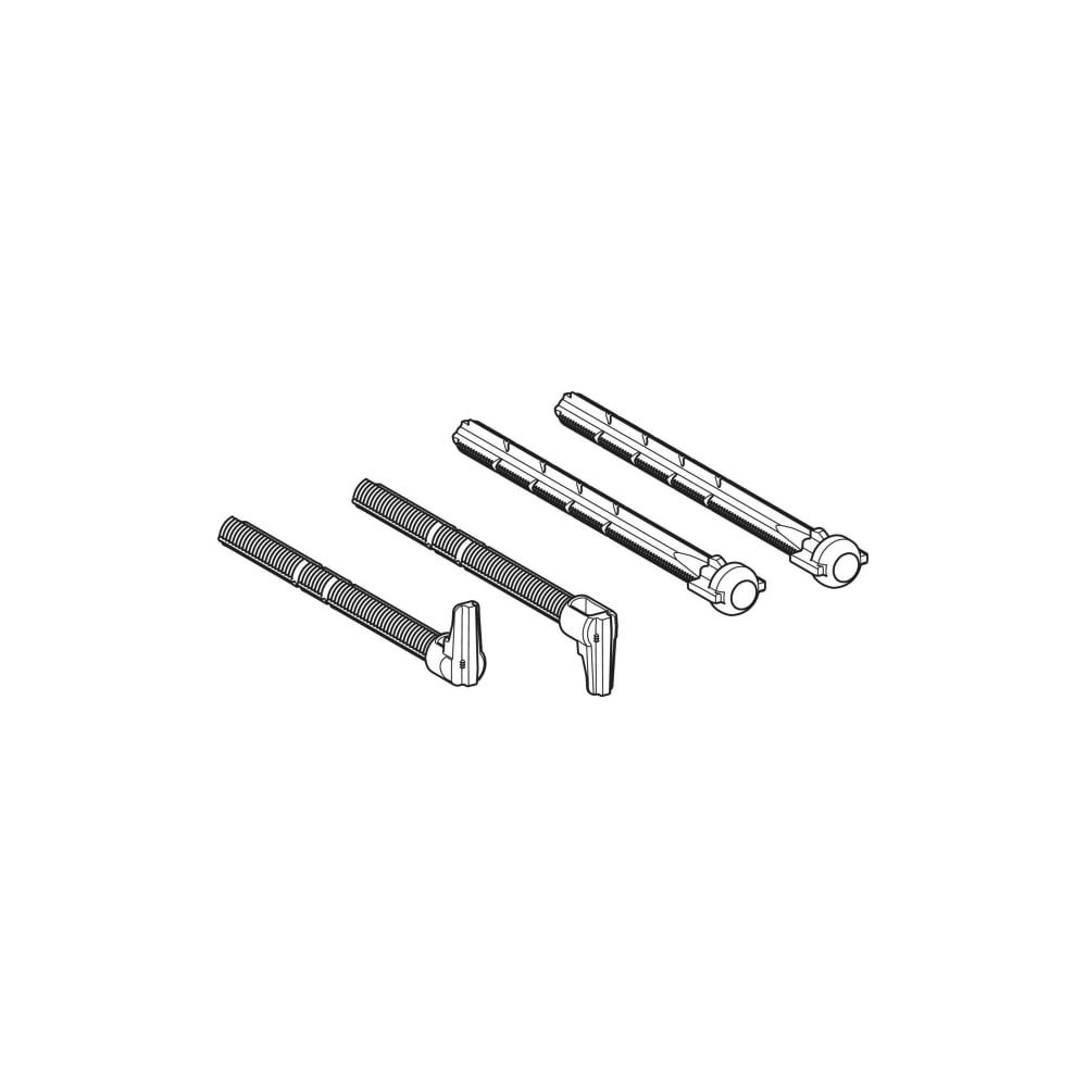 Geberit Drückerstangen für Sigma40 Betätigungsplatte, rund und eckig, 246166001... GEBERIT-246166001 4064746057847 (Abb. 3)