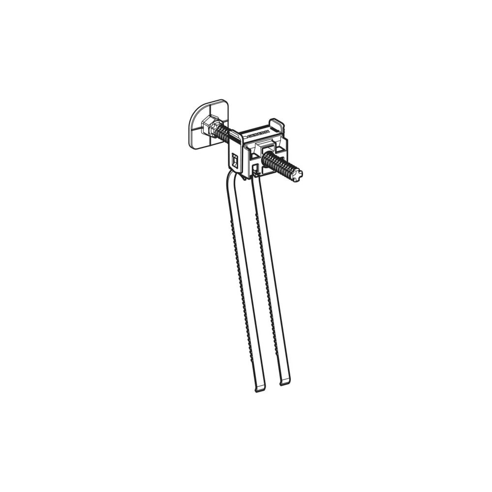 Geberit Rohrschelle GIS, 16-32mm, 19x4x12cm, 461216001... GEBERIT-461216001 4064746058288 (Abb. 3)