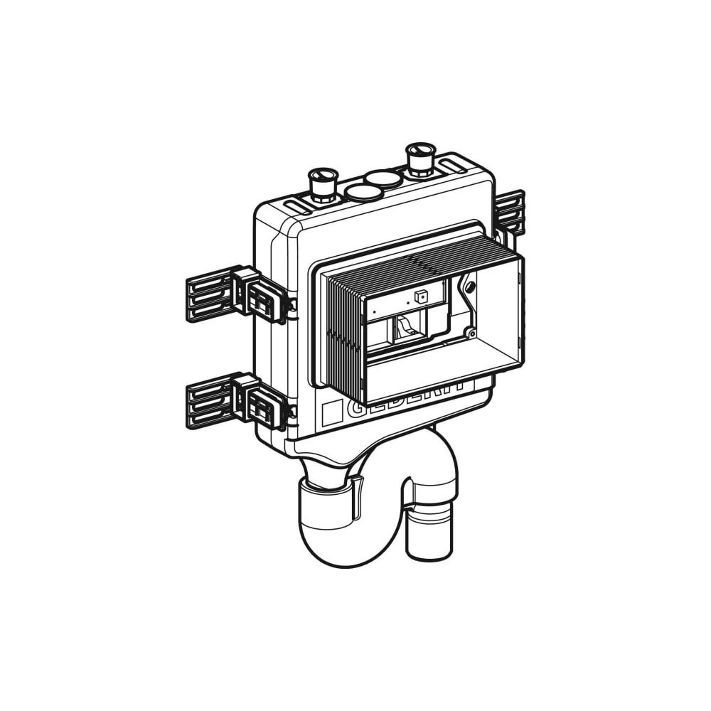Geberit HS30 Hygienespülung d 50mm, Anschluss 2 Wasseranschlüsse... GEBERIT-616271001 4025410724649 (Abb. 3)