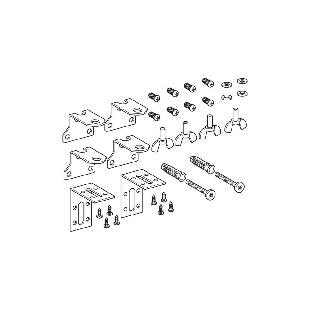Geberit Befestigungswinkel für Waschtischplatte, 246178001... GEBERIT-246178001 4064746065750 (Abb. 3)