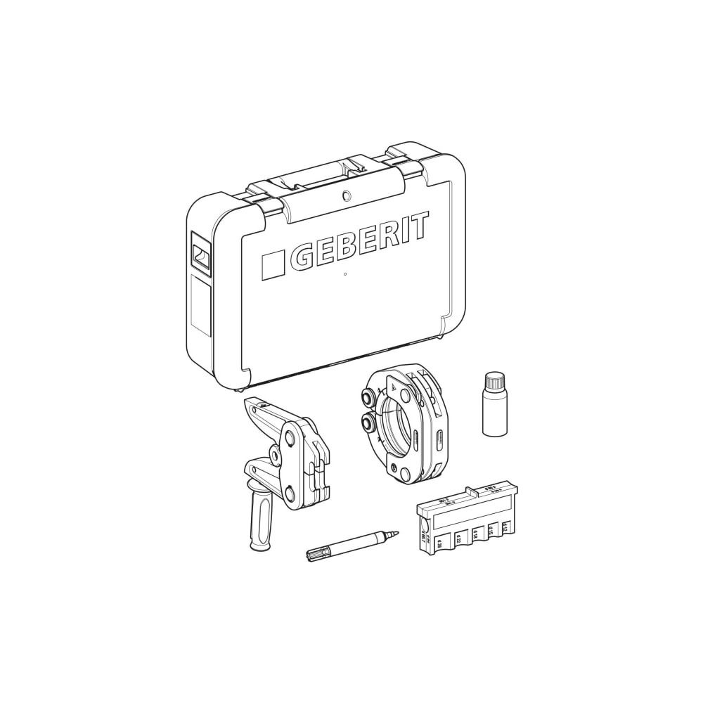 Geberit Mapress Pressschlinge Typ 2XL, im Koffer Außendurchmesser 108mm... GEBERIT-691189001 4025416550013 (Abb. 5)