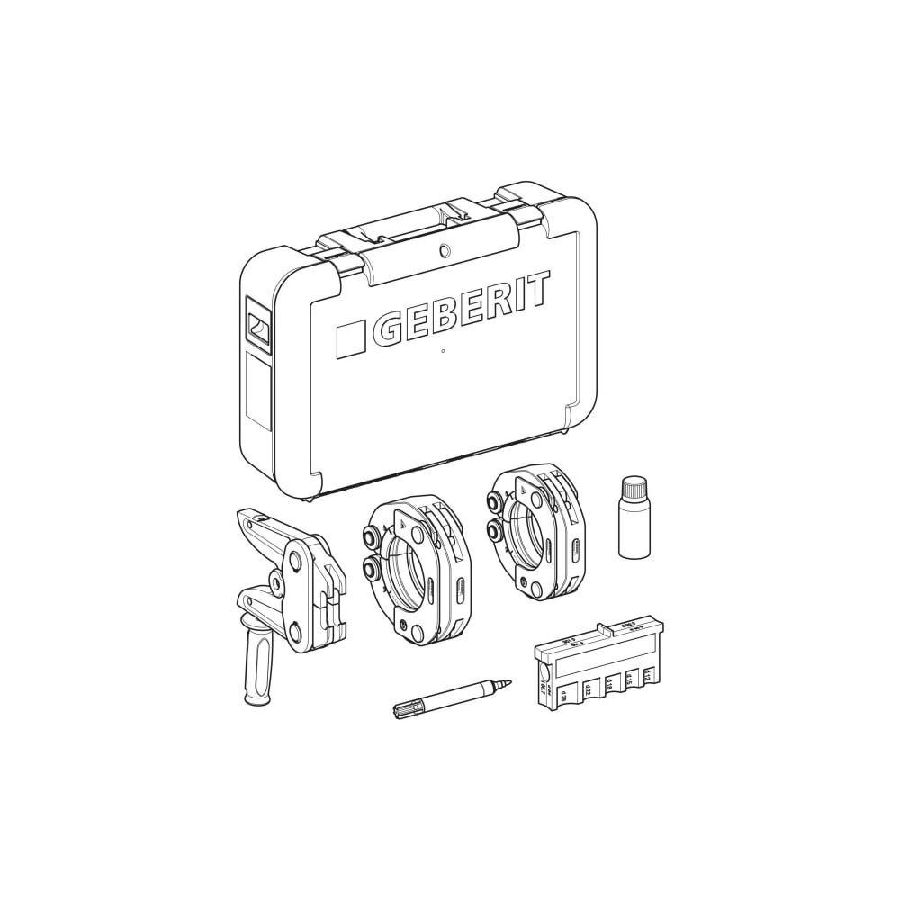 Geberit Mapress Pressschlingen Typ 2XL, im Koffer Außendurchmesser 76,1/88,9mm... GEBERIT-691188001 4025416549994 (Abb. 5)