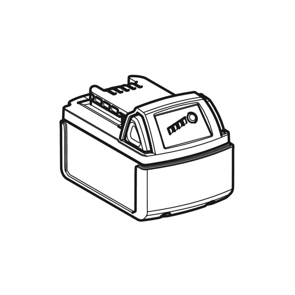 Geberit Li-Ion-Akku 18V Kapazität 5,0Ah... GEBERIT-690600001 4025416793335 (Abb. 3)