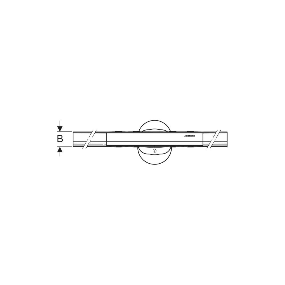 Geberit CleanLine50 Duschrinne Länge 30-110cm, Edelstahl gebürstet, Baujahr 2025... GEBERIT-154448KS2 4064746057533 (Abb. 5)