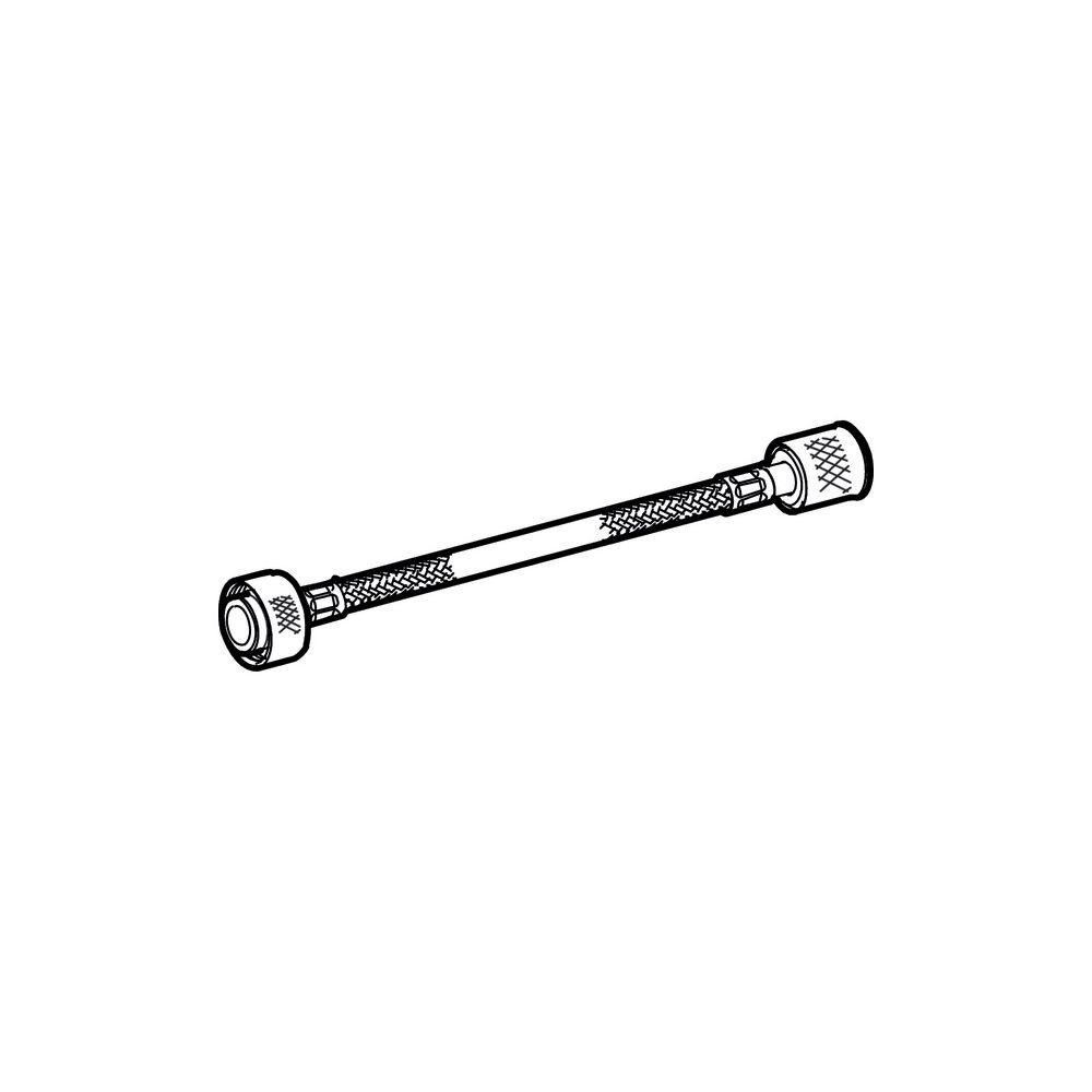 Geberit Panzerschlauch 3,8"-1,2", für Geberit AquaClean Tuma WC-Komplettanlage... GEBERIT-243497001 4025416664123 (Abb. 1)