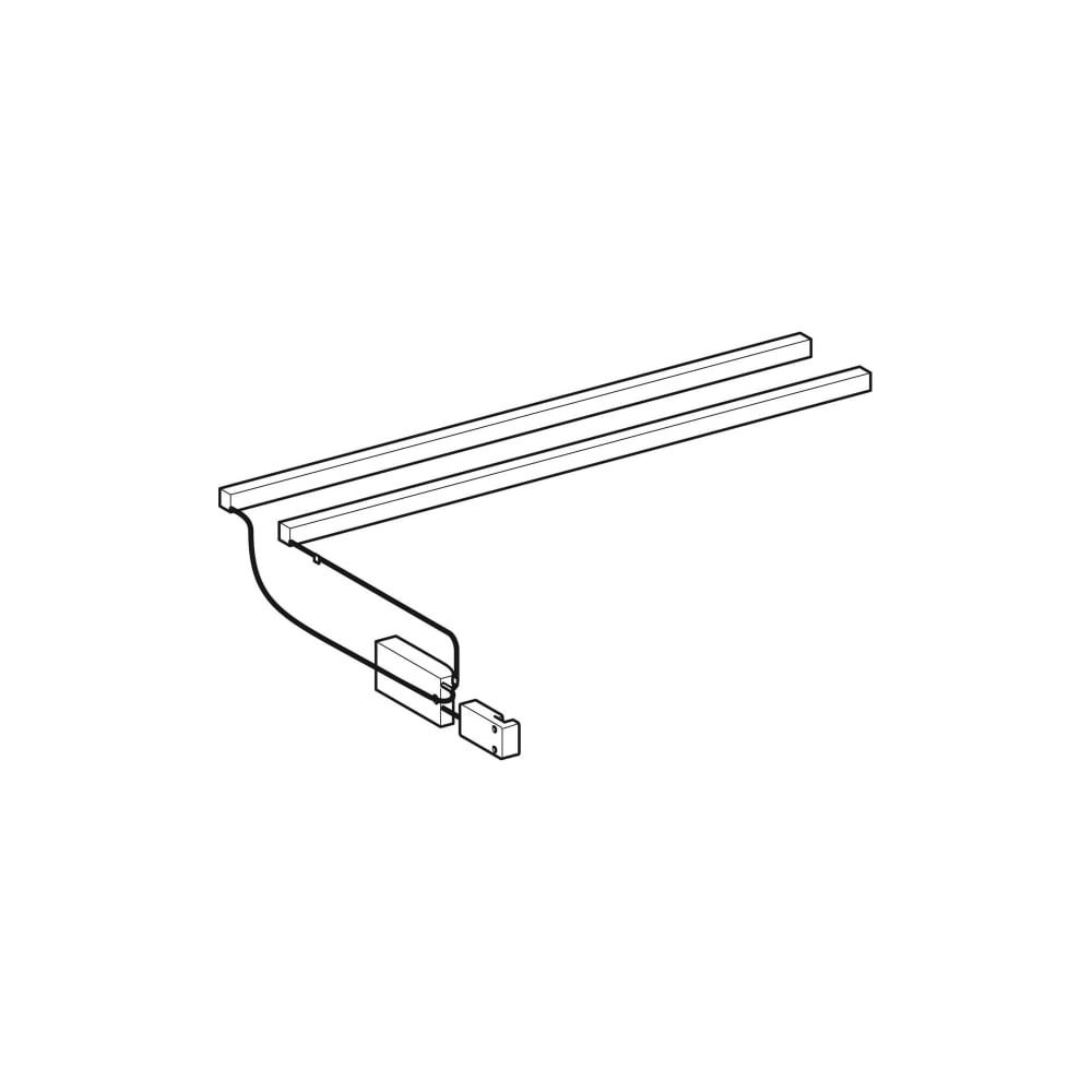 Geberit Doppellichtleiste für Schublade Länge 55cm... GEBERIT-501550000 4022009343229 (Abb. 3)