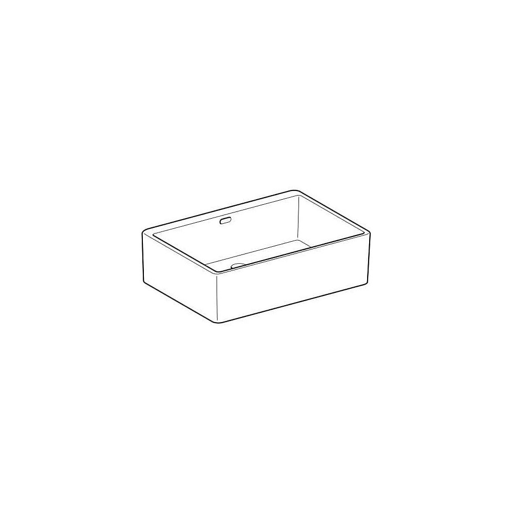 Geberit Publica Mehrzweckbecken mit Überlauf 70x20x50cm... GEBERIT-361370000 4022009080537 (Abb. 4)