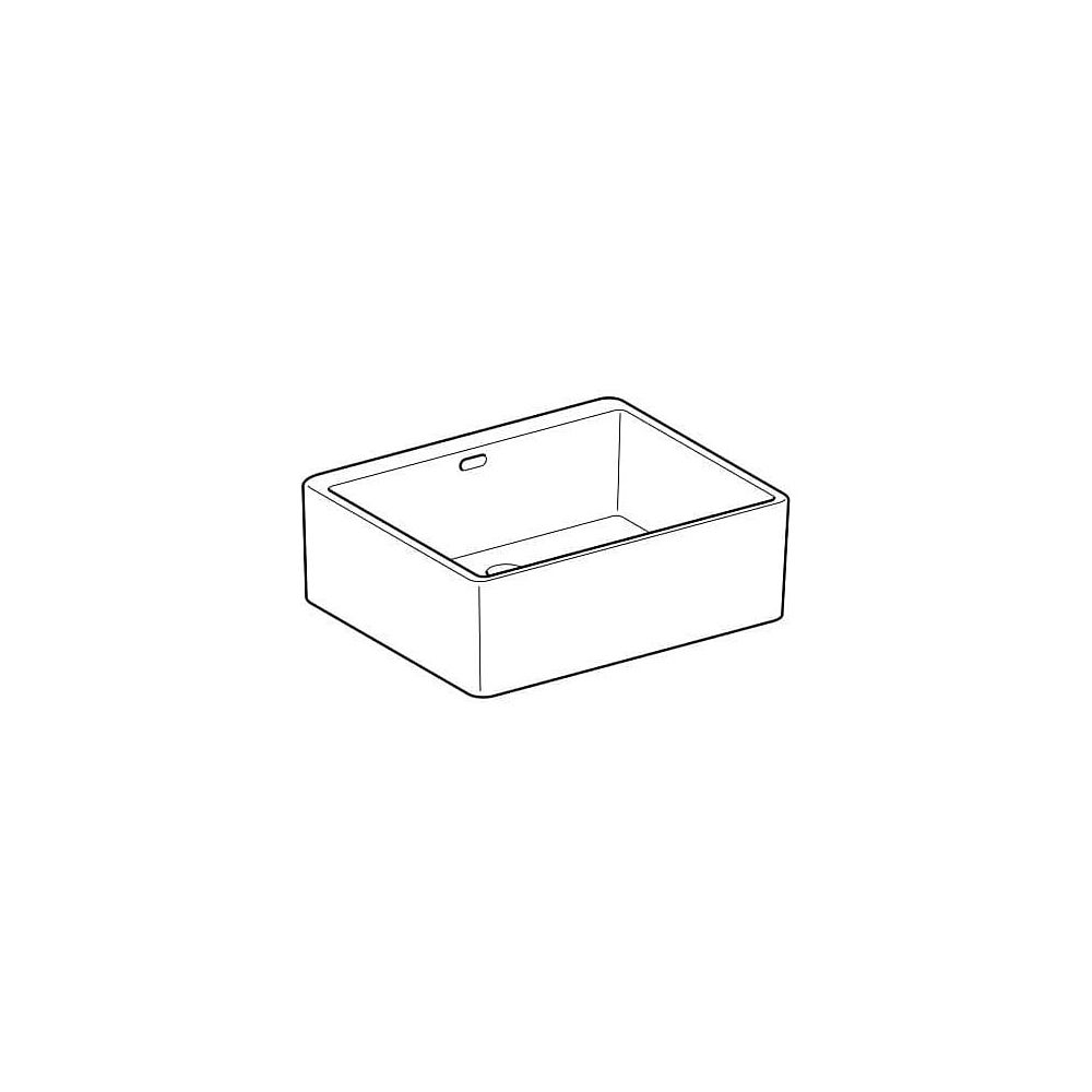 Geberit Publica Mehrzweckbecken mit Überlauf 60x20x50cm... GEBERIT-361360000 4022009080520 (Abb. 4)