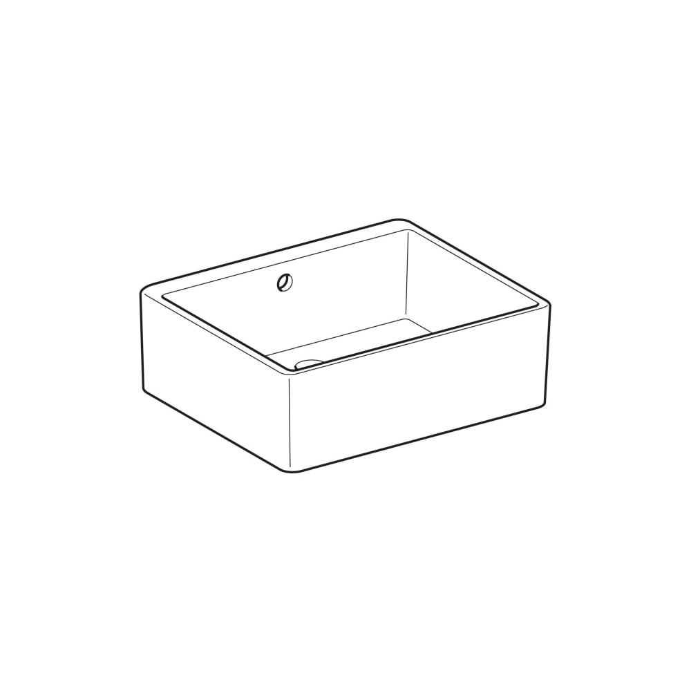 Geberit Publica Mehrzweckbecken mit Überlauf 60x20x50cm... GEBERIT-361360000 4022009080520 (Abb. 8)
