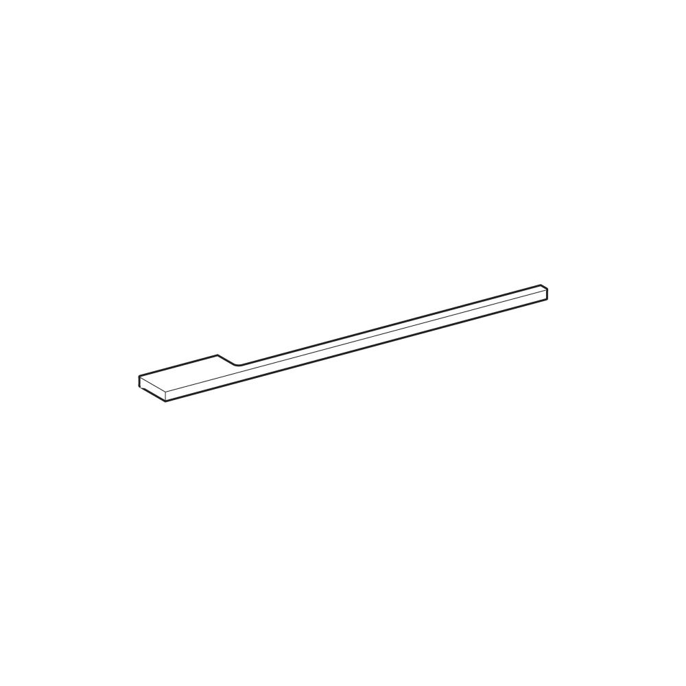 Geberit Handtuchhalter für Badezimmermöbel, Ecke rechtwinklig Länge 40cm, Hochglanz ... GEBERIT-510040000 4022009343038 (Abb. 6)