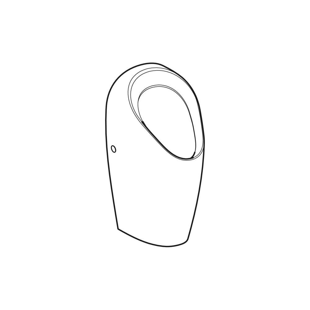 Geberit Selva Urinal wasserlos, Weiß... GEBERIT-116081001 4025416530138 (Abb. 3)