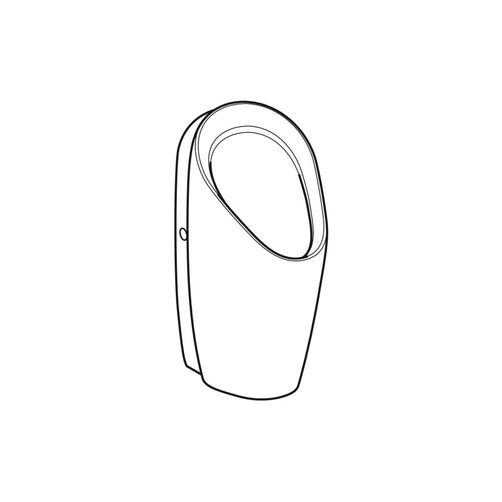 Geberit Preda Urinal wasserlos, Weiß... GEBERIT-116071001 4025416529798 (Abb. 3)