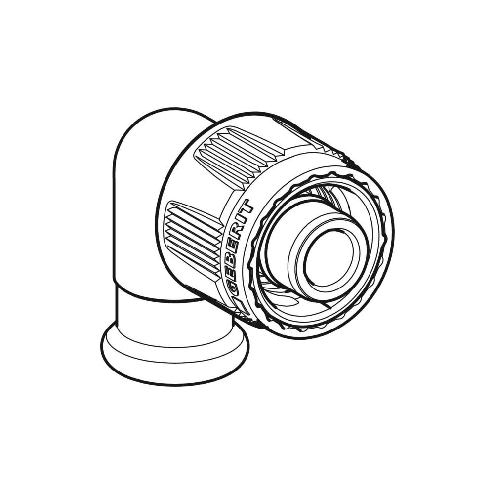 Geberit Mapress Übergangswinkel 90 Grad mit MasterFix, d 15mm, RpMF 1/2″, Rotguss bleifr... GEBERIT-61120 4025410547859 (Abb. 3)