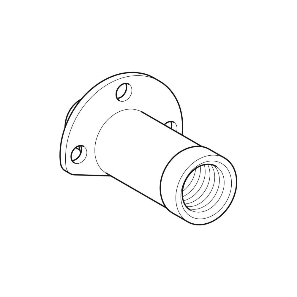 Geberit Anschluss gerade mit Außengewinde MF 1/2", RMF 1/2″, Rp 1/2″, L 6,6cm, Rotgu... GEBERIT-602269001 4025410900586 (Abb. 3)