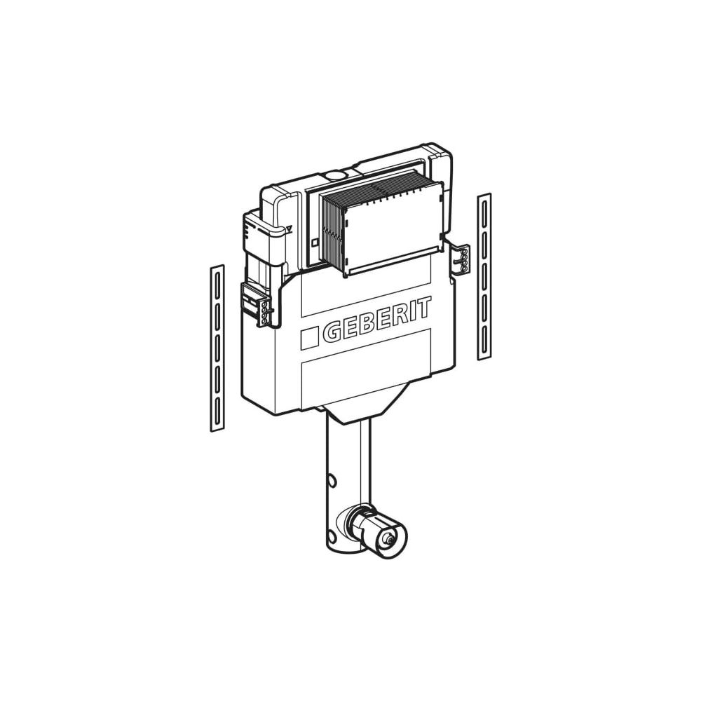 Geberit Unterputzspülkasten Sigma, 12cm, 51x41x12cm, Kunststoff, 109300005... GEBERIT-109300005 4025416724728 (Abb. 13)
