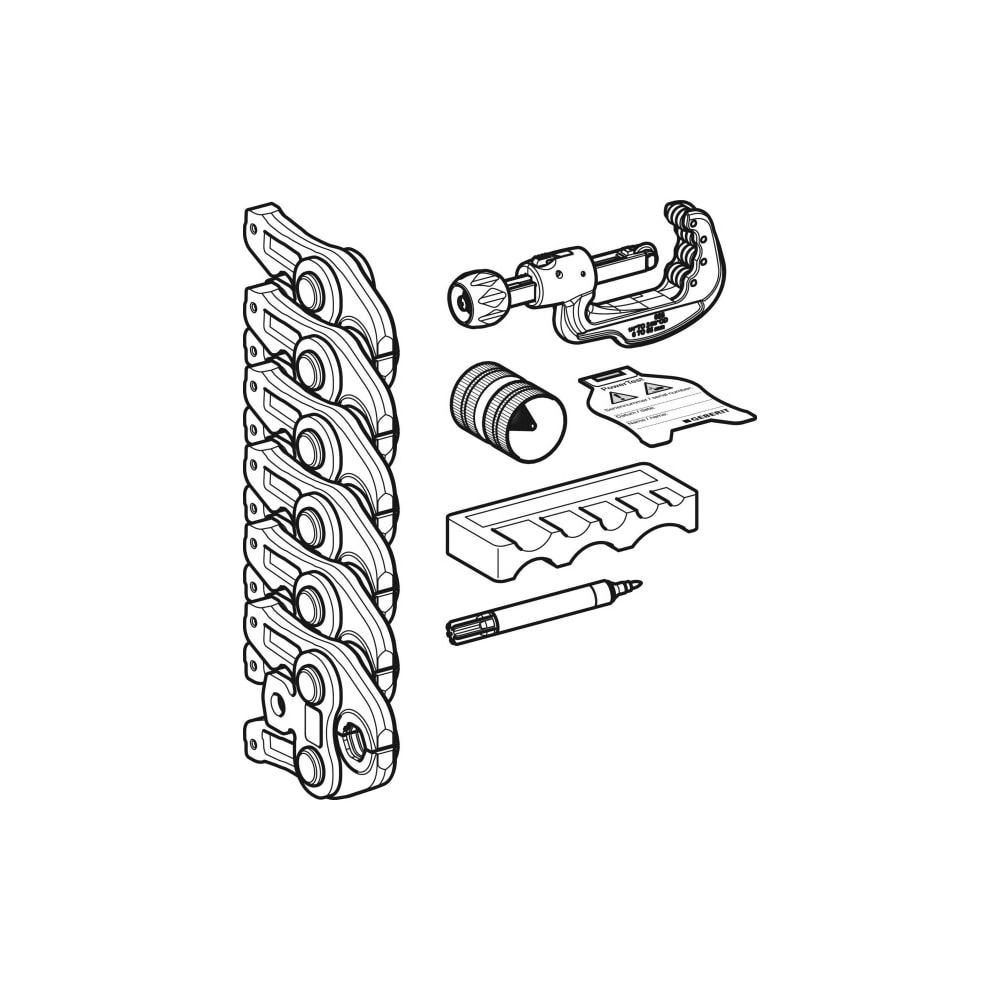 Geberit Mapress Set Pressbacken Typ 2 Außendurchmesser 12/15/18/22/28/35mm... GEBERIT-690230001 4025416519133 (Abb. 4)