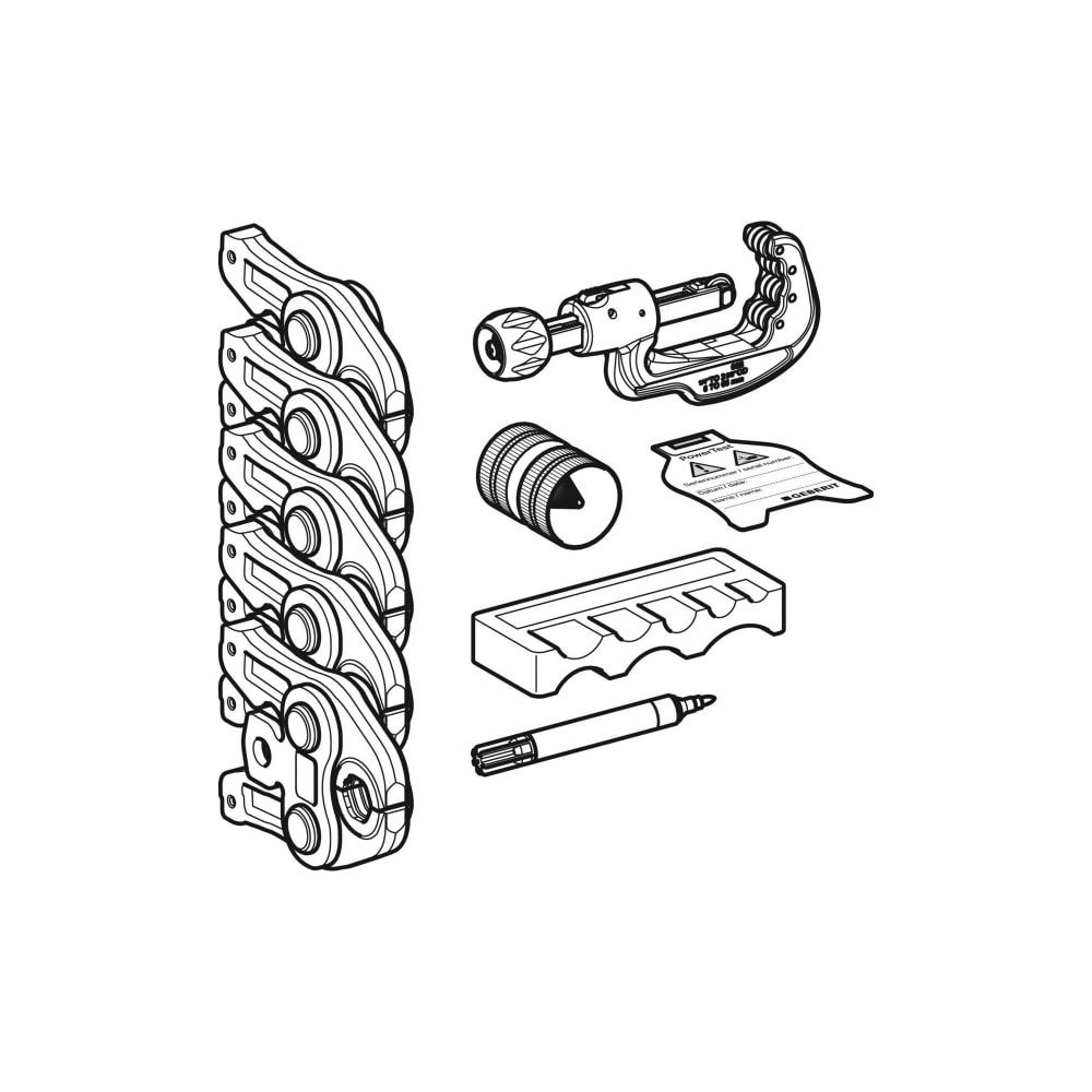Geberit Mapress Set Pressbacken Typ 2 Außendurchmesser 15/18/22/28/35mm... GEBERIT-690232001 4025416519171 (Abb. 4)