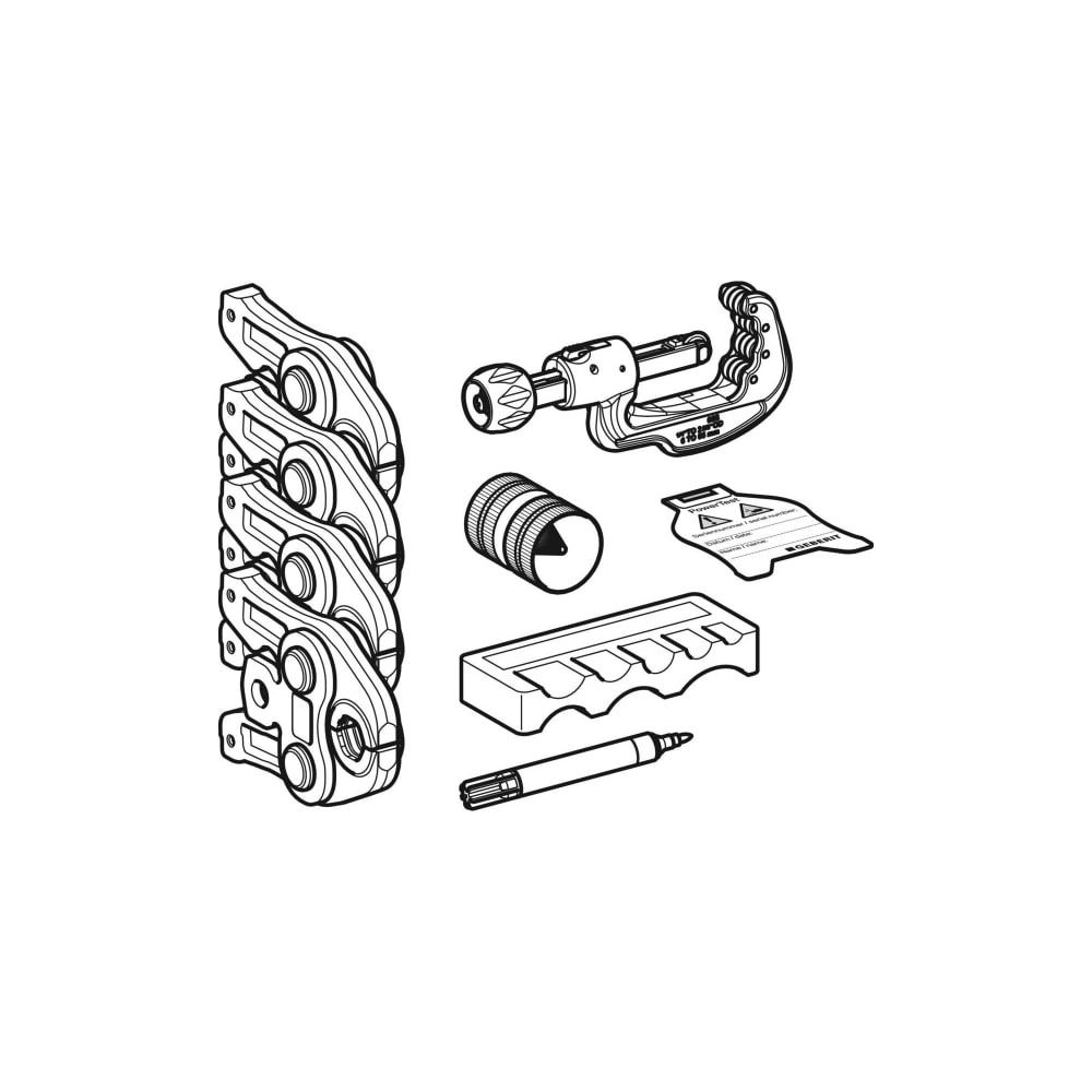 Geberit Mapress Set Pressbacken Typ 2 Außendurchmesser 15/22/28/35mm... GEBERIT-690233001 4025416519188 (Abb. 4)