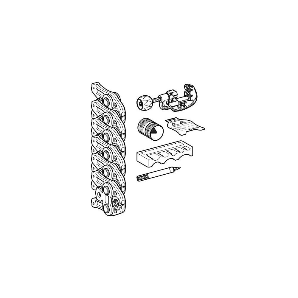 Geberit Mapress Set Pressbacken Typ 1 Außendurchmesser 12/15/18/22/28/35mm... GEBERIT-690190001 4025416598268 (Abb. 4)