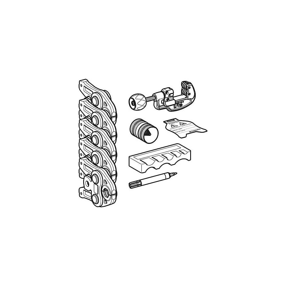 Geberit Mapress Set Pressbacken Typ 1 Außendurchmesser 15/18/22/28/35mm... GEBERIT-690192001 4025416598329 (Abb. 4)