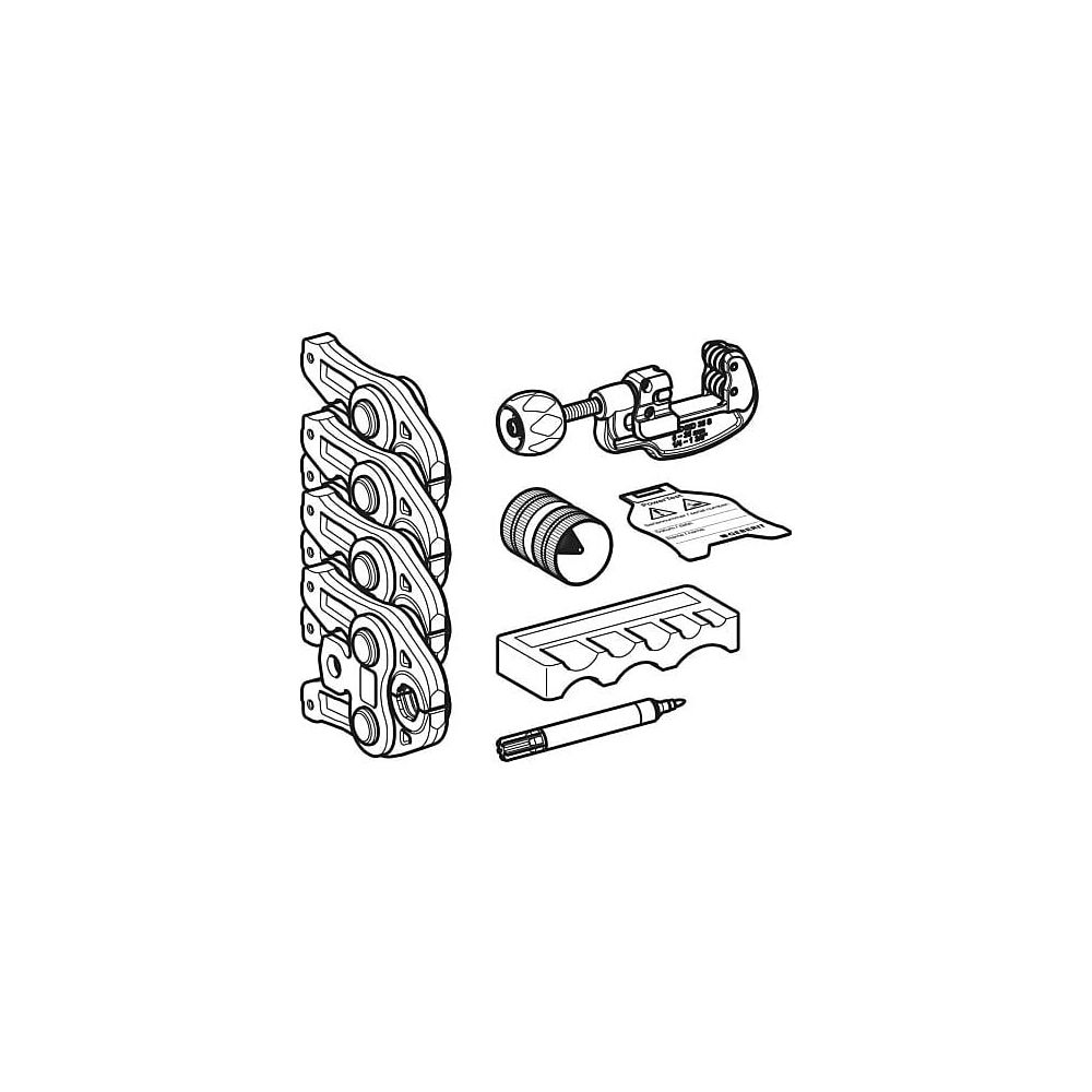 Geberit Mapress Set Pressbacken Typ 1 Außendurchmesser 15/22/28/35mm... GEBERIT-690193001 4025416518921 (Abb. 4)