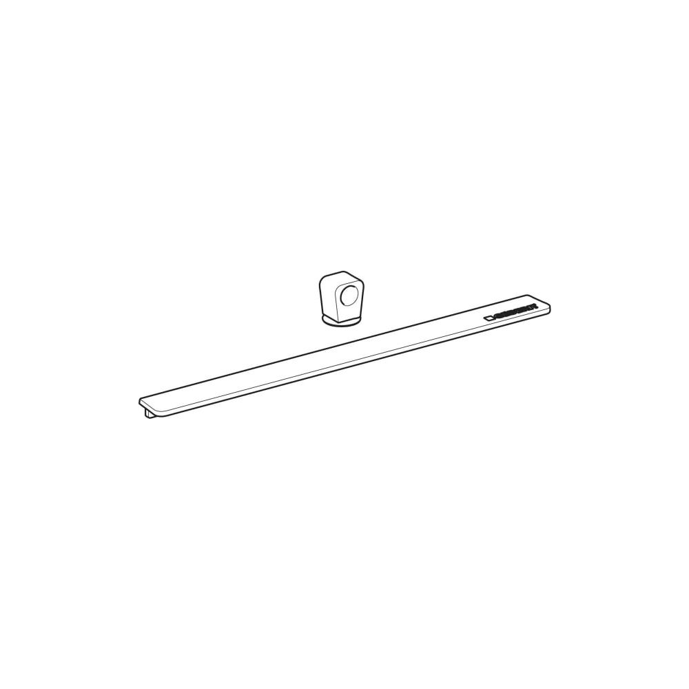 Geberit Abdeckung für CleanLine50 Duschrinne, Edelstahl gebürstet, 17,5cm, 246337KS1... GEBERIT-246337KS1 4064746111891 (Abb. 3)