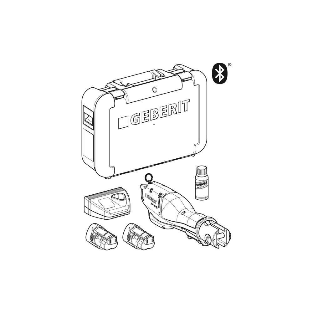 Geberit ACO 103plus Pressgerät im Koffer 230V/50-60 Hz, Typ 1 FlowFit... GEBERIT-691021P11 4025410727909 (Abb. 2)