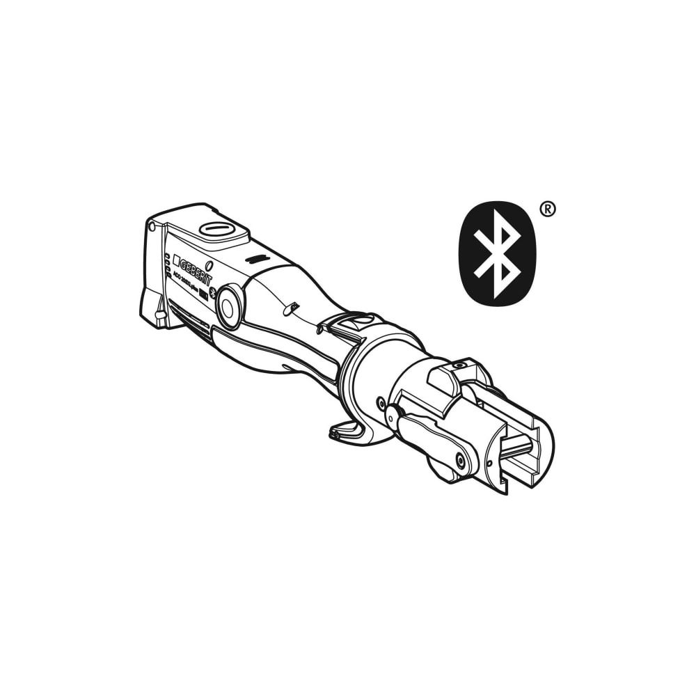 Geberit ACO 203XLplus Pressgerät Typ 2/Typ 2XL, 18V DC, Leistungsaufnahme 450W... GEBERIT-690514002 4025416285878 (Abb. 2)
