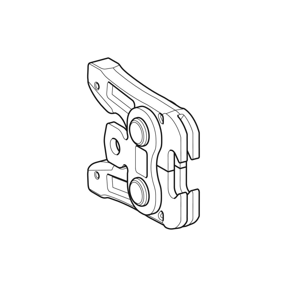 Geberit ZB 203A Zwischenbacke Typ 2 Außendurchmesser 35/42/50/54/63/66,7/75mm... GEBERIT-691203001 4025416189039 (Abb. 3)