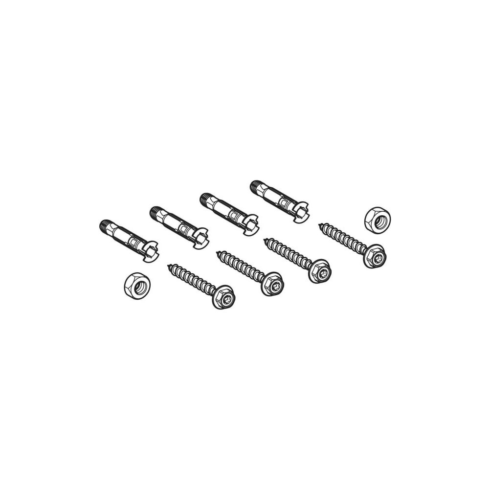 Geberit Befestigungsset für WCs Bidets und Waschtische Stahl/Kunststoff 216179001... GEBERIT-216179001 4025416260936 (Abb. 7)