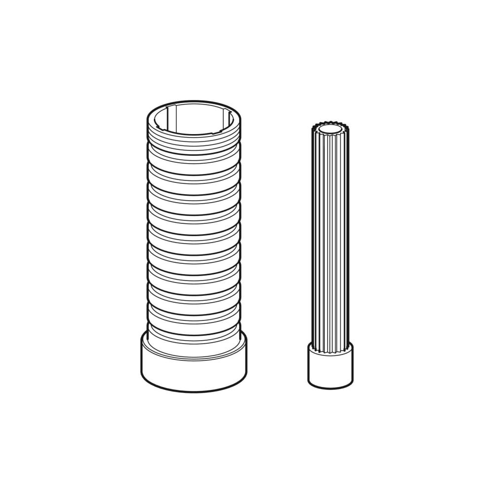 Geberit Set Spindelverlängerung für Unterputz-Absperrventil DN 15/20... GEBERIT-610010001 4025416794264 (Abb. 3)