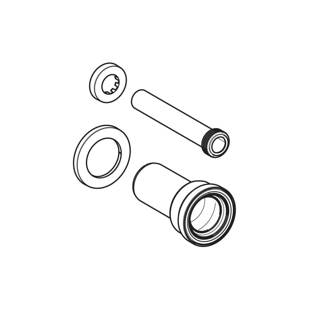 Geberit Bambini Anschlussset für Kinder-WC Außendurchmesser 90/45mm... GEBERIT-554000000 4022009329780 (Abb. 5)