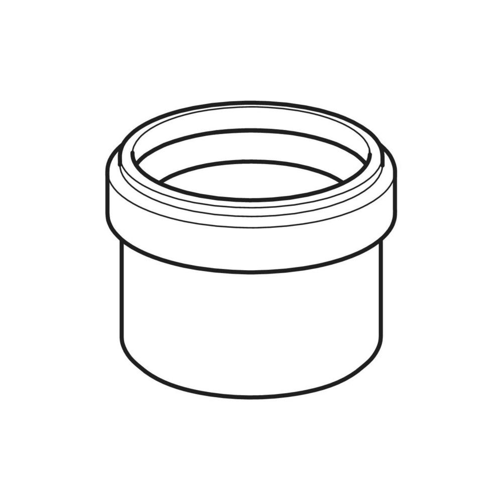 Geberit PE Steckmuffe reduziert, mit Lippendichtung Außendurchmesser 56mm... GEBERIT-361752163 4025410549785 (Abb. 3)