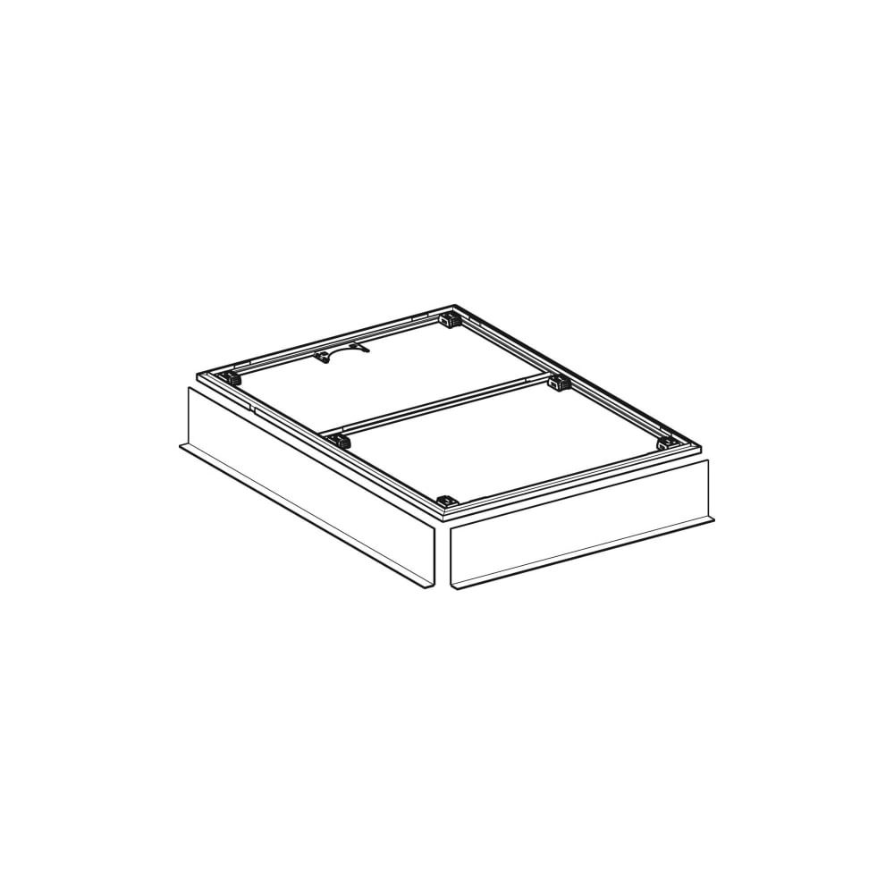 Geberit Installationsrahmen für Setaplano Duschfläche über 100cm, für 6 Füße, Breite... GEBERIT-154473001 4025416545606 (Abb. 3)