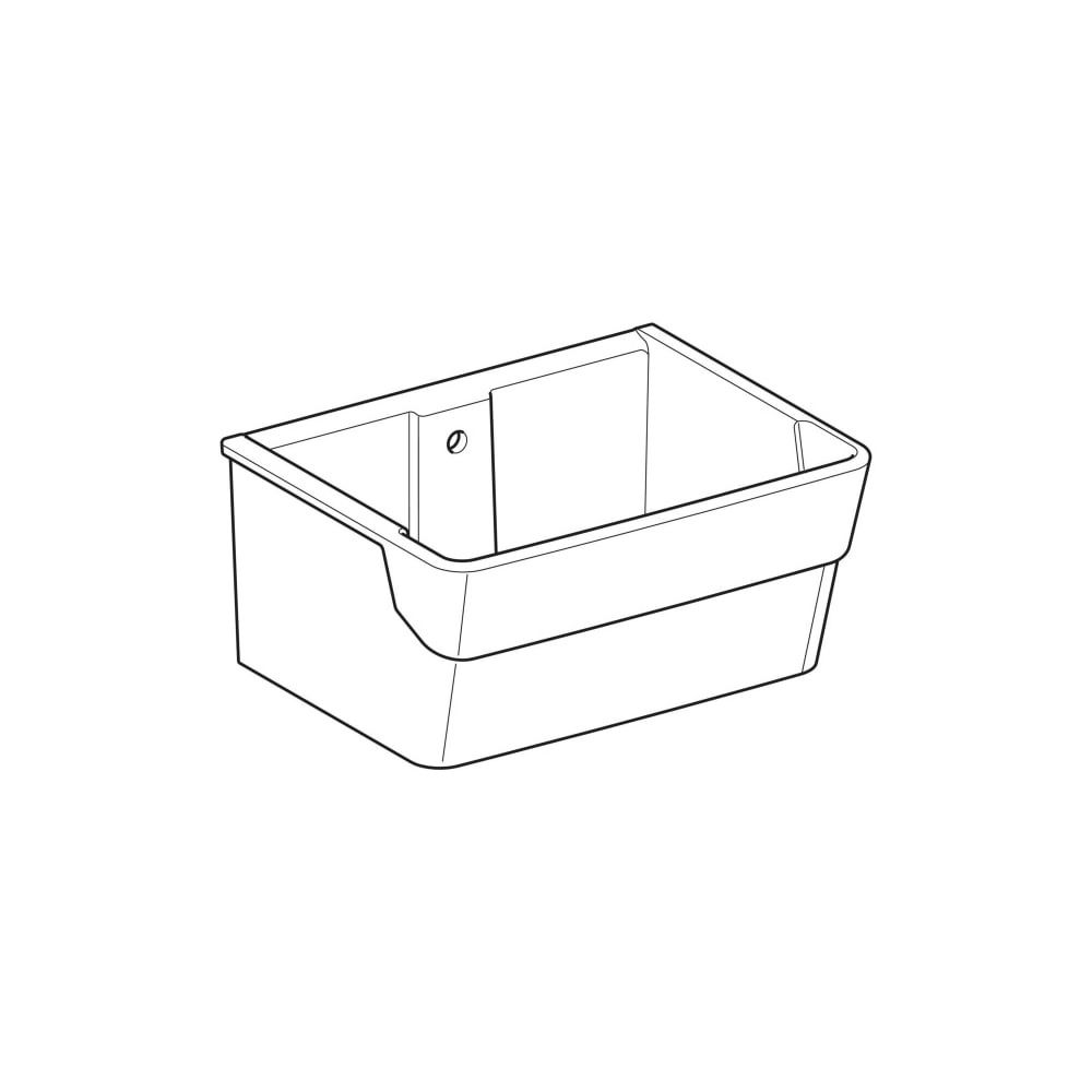 Geberit Publica Garda Mehrzweckbecken, 74x35x58,5cm... GEBERIT-355675000 4022009080360 (Abb. 8)