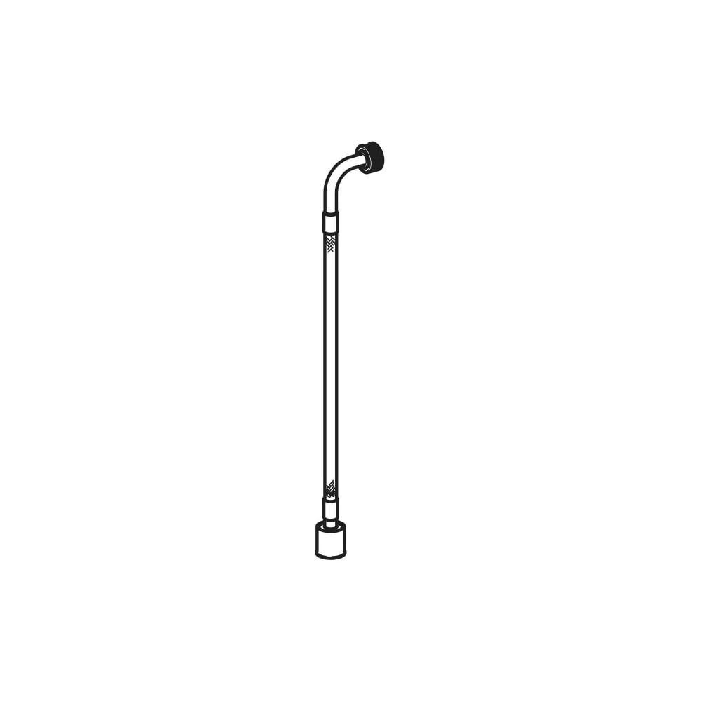 Geberit Panzerschlauch 3,8"-1,2", mit Bogen 90 Grad, für Geberit AquaClean Tuma WC-A... GEBERIT-243498001 4025416664130 (Abb. 3)