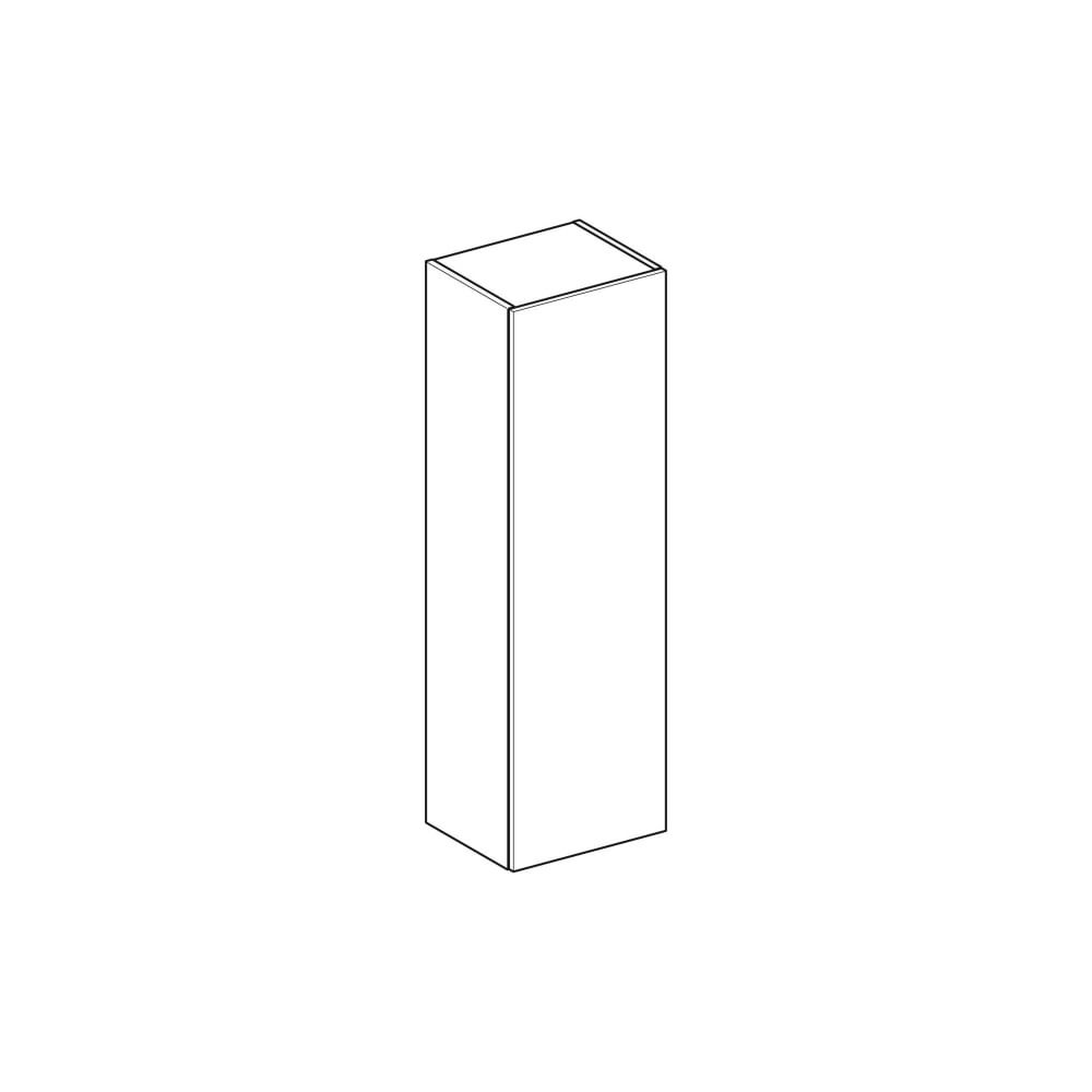 Geberit Smyle Square Mittelhochschrank mit 1 Tür, 36x118x29,9cm, Lava lackiert matt... GEBERIT-500361JK1 4025416433613 (Abb. 3)