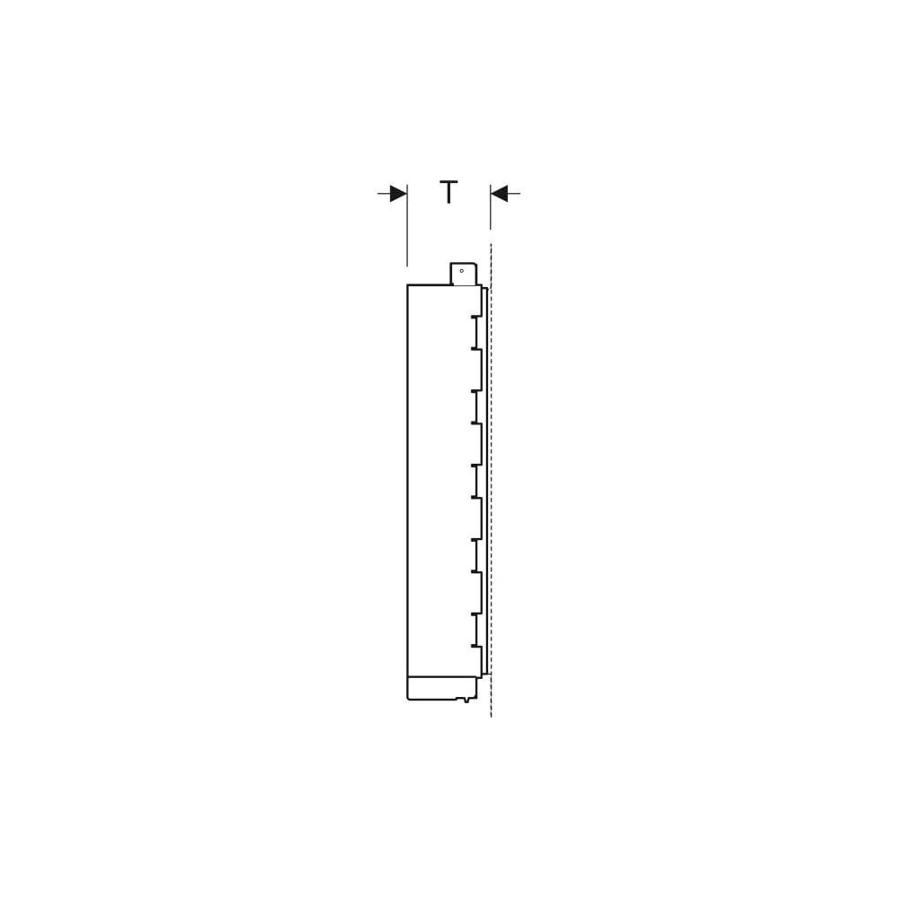 Geberit Duofix Element für Nischenablagebox 50x87x15cm mit Einlegeböden... GEBERIT-111590001 4025416452607 (Abb. 5)