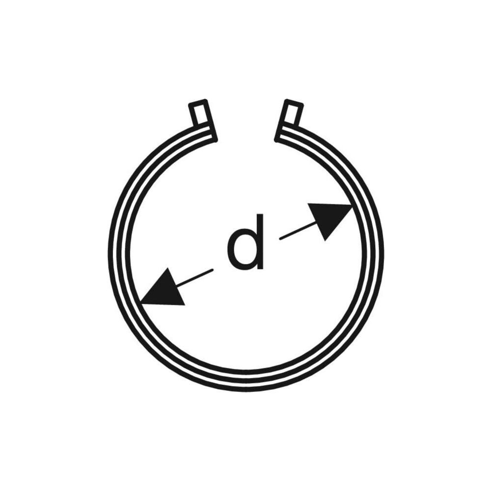 Geberit Elektroschweißband für Fixpunkt d 56mm, d1 64mm... GEBERIT-363776161 4025416025405 (Abb. 4)