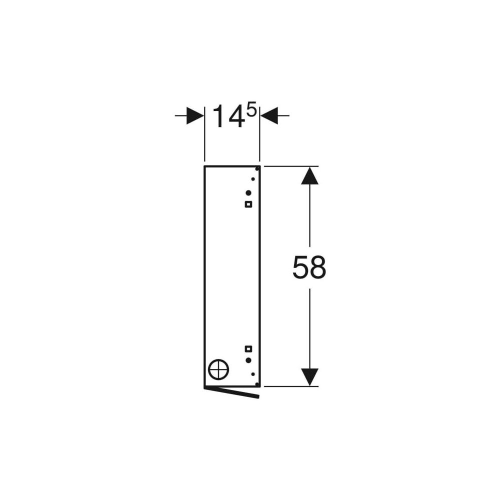 Geberit GIS Unterputz-Kasten für Durchlauferhitzer... GEBERIT-461075001 4025416000297 (Abb. 5)