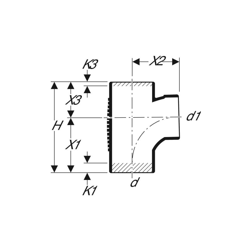 Geberit Silent db20 Bogenabzweig 88,5 Grad d 90mm, d1 90mm... GEBERIT-308089141 4025416503972 (Abb. 4)