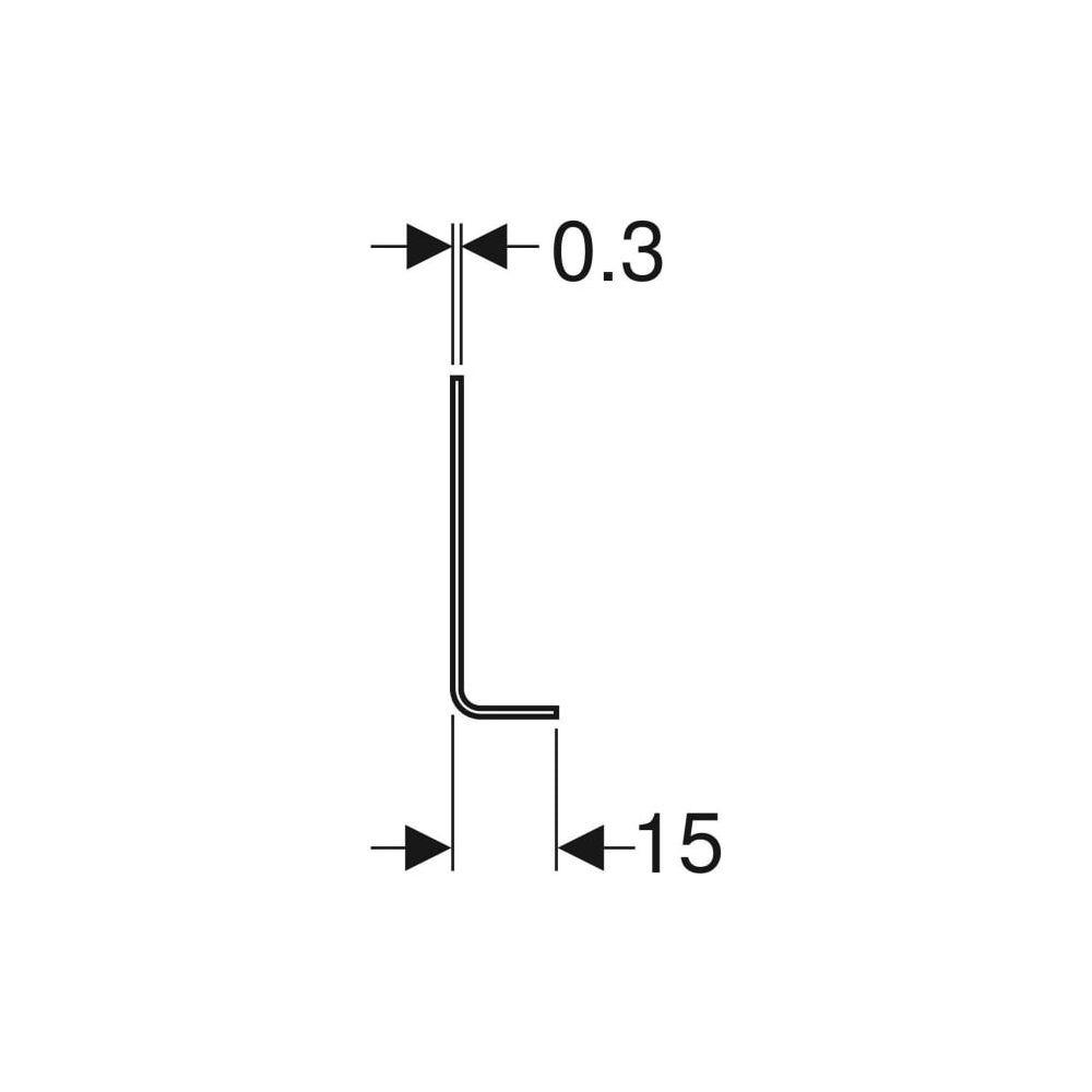 Geberit Kombifix Set Fußstützen, 2 Stück... GEBERIT-457888261 4025416040255 (Abb. 5)