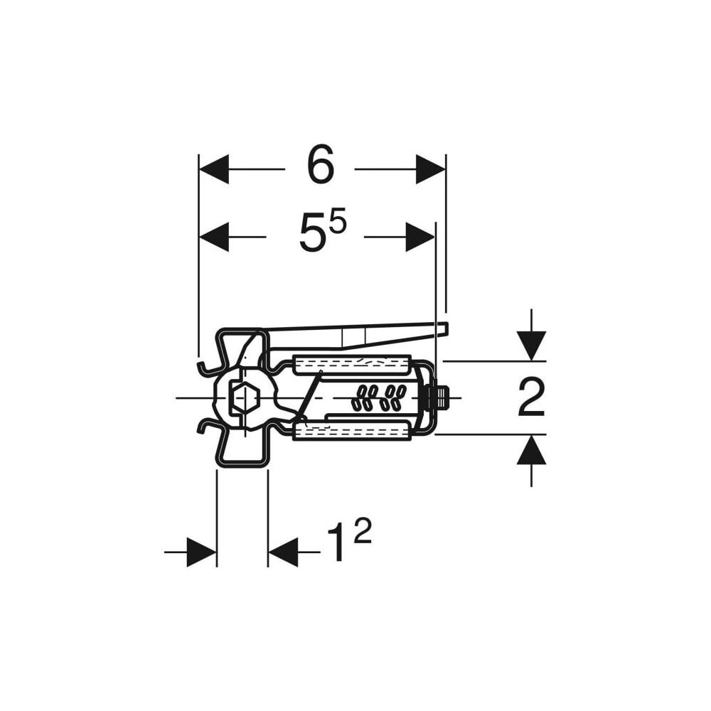 Geberit GIS Profilverbinder... GEBERIT-461200001 4025416067757 (Abb. 3)