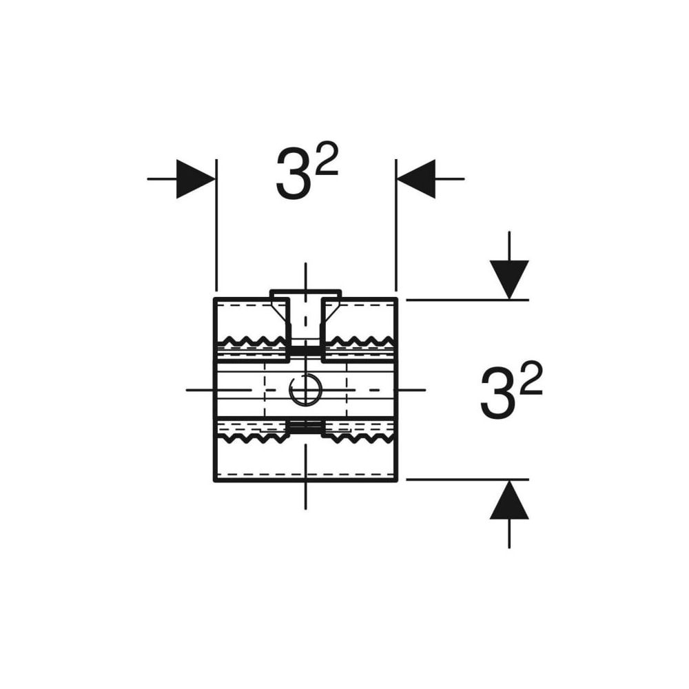 Geberit GIS Profilverbinder... GEBERIT-461200001 4025416067757 (Abb. 4)