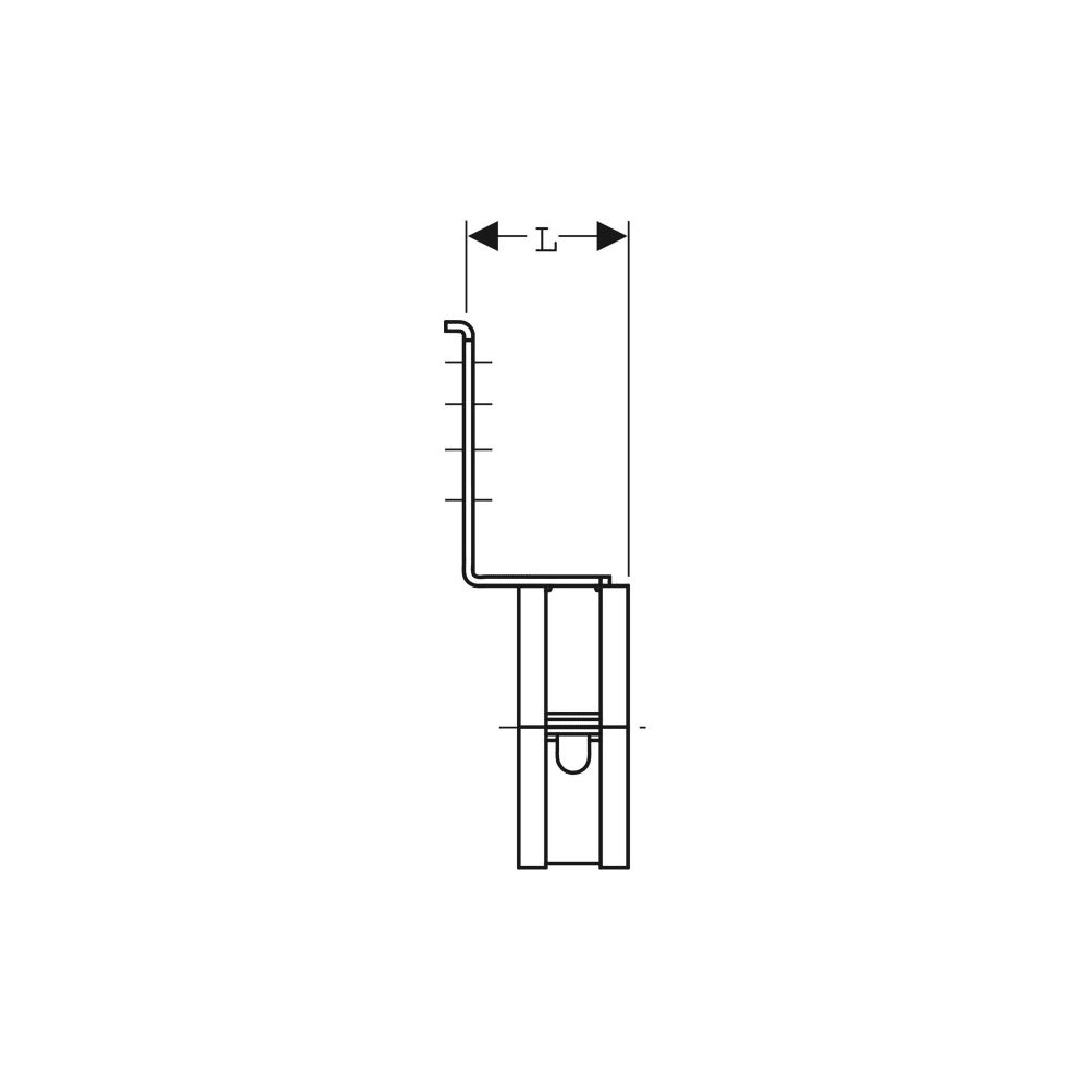 Geberit Ablaufrohrschelle für Montageplatten 1,0215, di 50–56mm... GEBERIT-601741001 4025416144335 (Abb. 5)