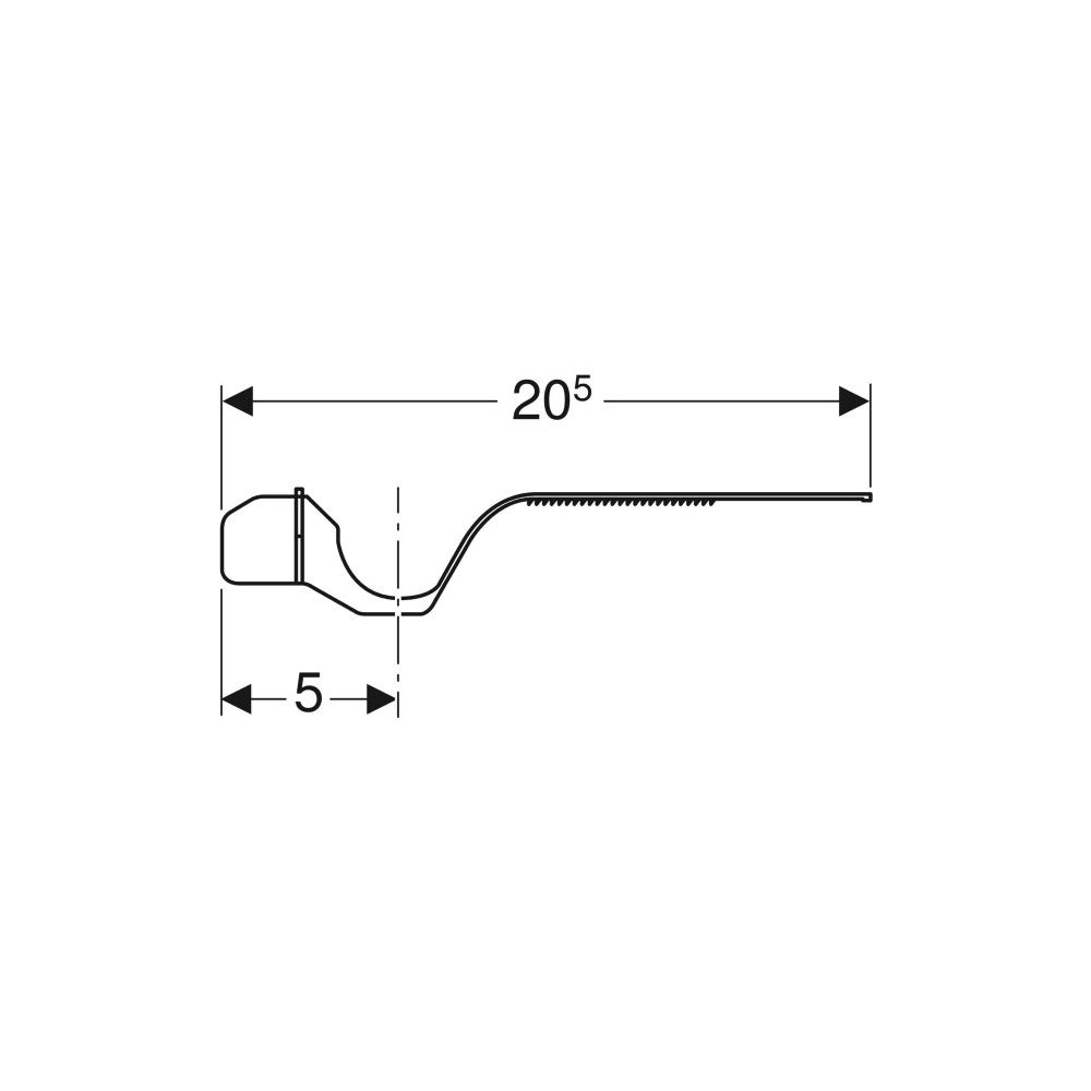 Geberit GIS Rohrclip für Versorgungsleitungen... GEBERIT-461070001 4025416040866 (Abb. 4)