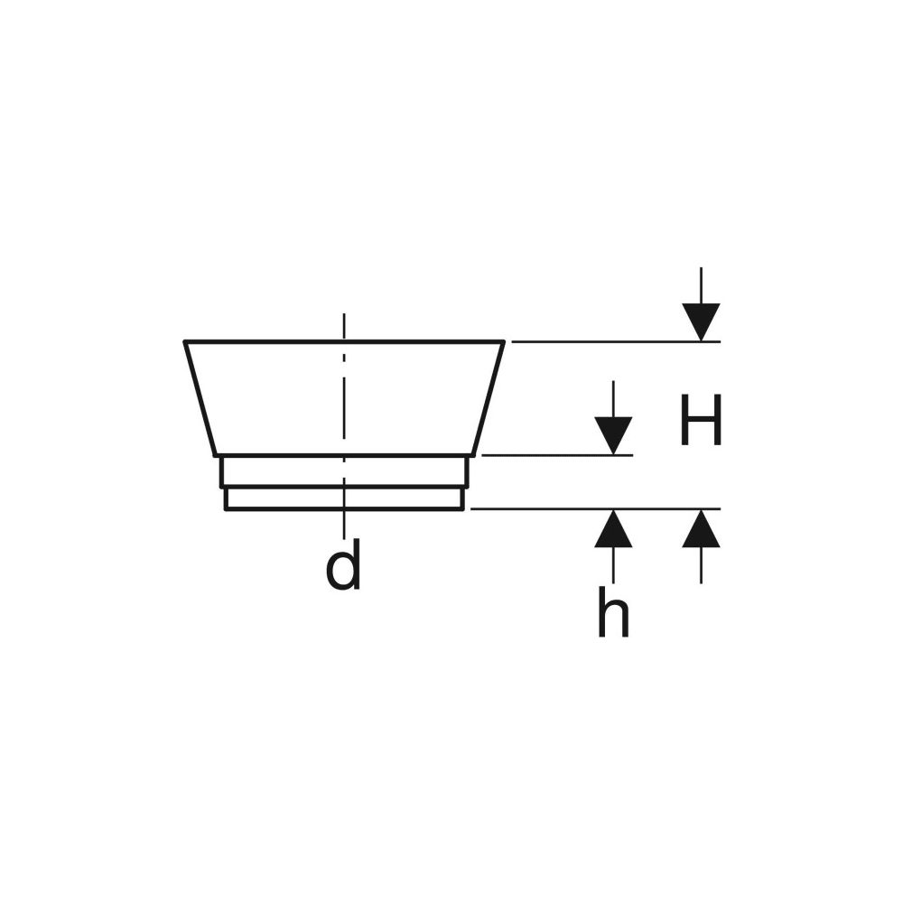 Geberit Schutzdeckel Außendurchmesser 90mm, DN 90... GEBERIT-366820921 4025416029939 (Abb. 4)
