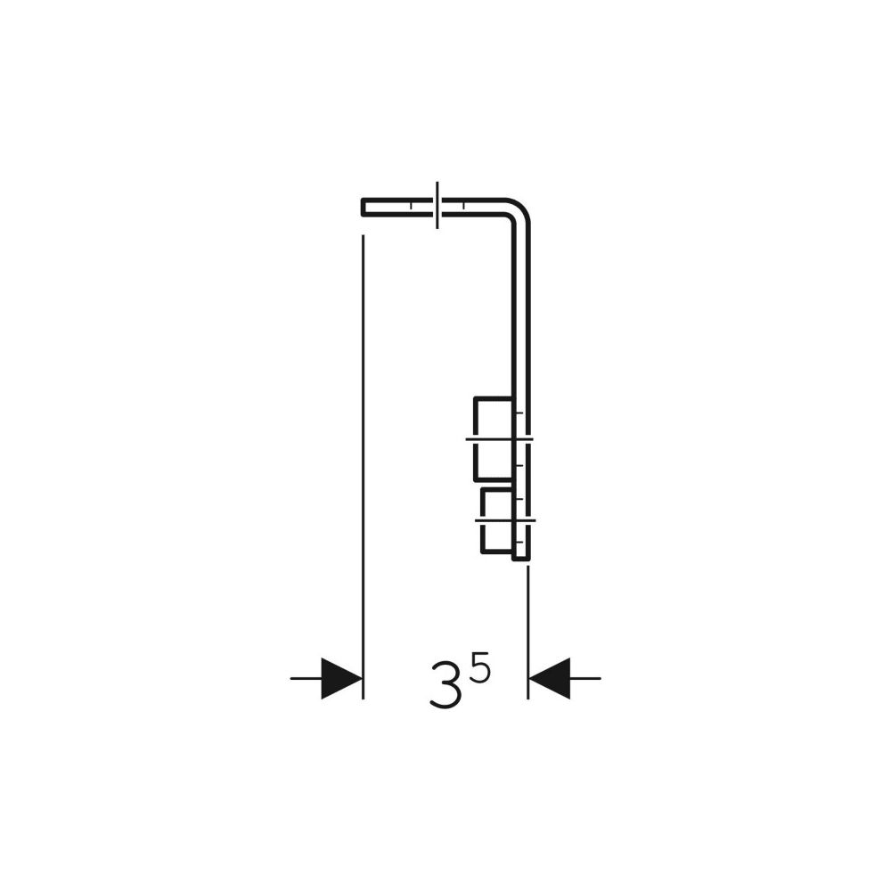 Geberit GIS Rohrhalter, 461098001... GEBERIT-461098001 4025416501169 (Abb. 5)