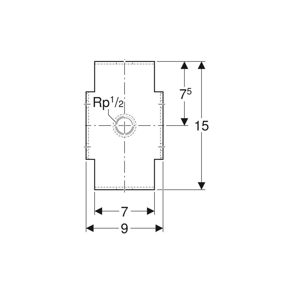 Geberit GIS Rohrhalter für Fixpunkt... GEBERIT-461099001 4025416501176 (Abb. 4)